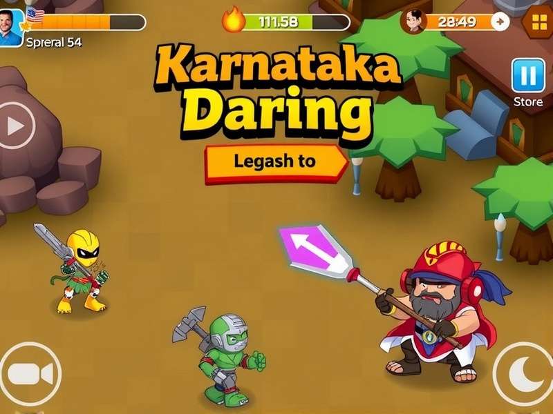 Karnataka Daring Defenders Game Screenshot